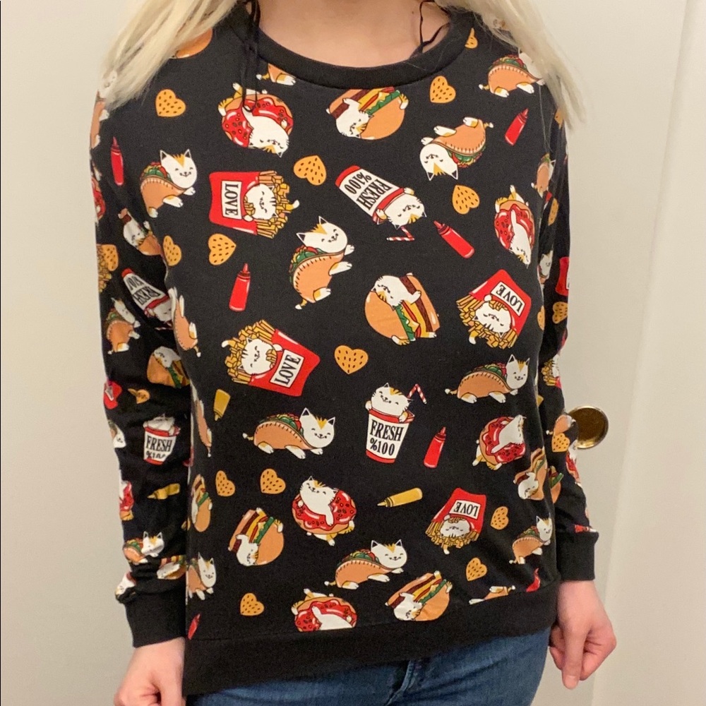 H&M Divided Cat Jersey: S